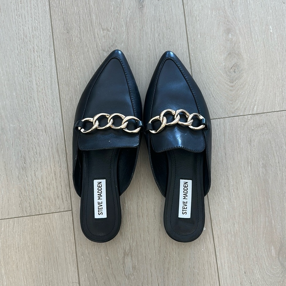 Steve Madden Loafer Mules